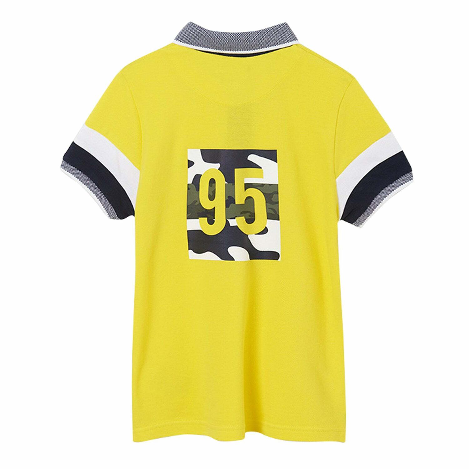 Boys Yellow Polo Shirt, 1, hi-res image number null