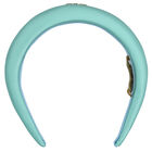 Girls Aqua Logo Headband, 1, hi-res