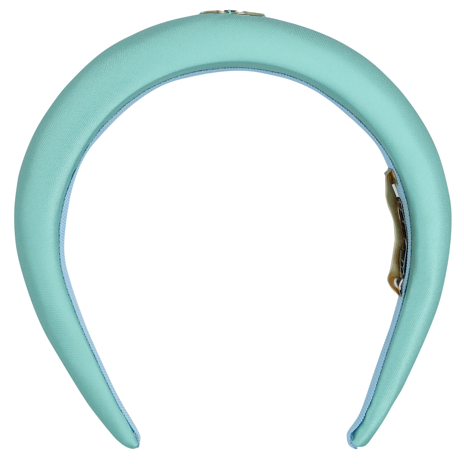 Girls Aqua Logo Headband, 1, hi-res