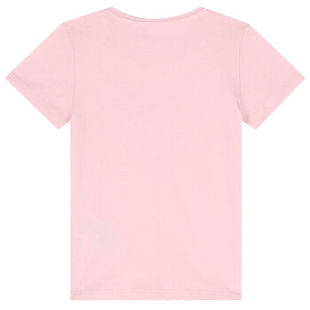 Girls Pink Logo T-Shirt