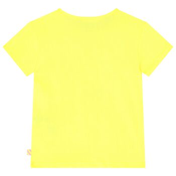 Girls Yellow Sequin T-Shirt