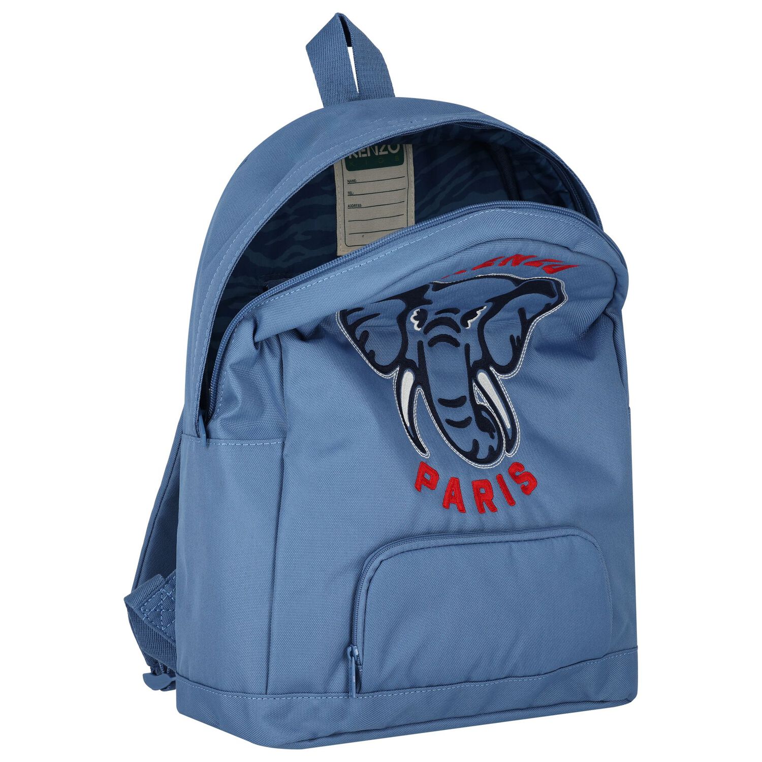 Blue Elephant Logo Backpack, 2, hi-res