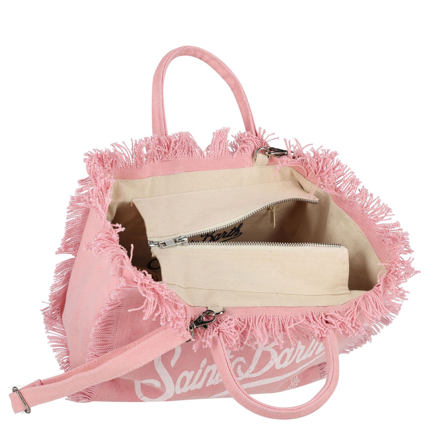 Girls Pink Logo Tote Bag, 1, hi-res