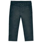 Younger Boys Blue Trousers, 2, hi-res