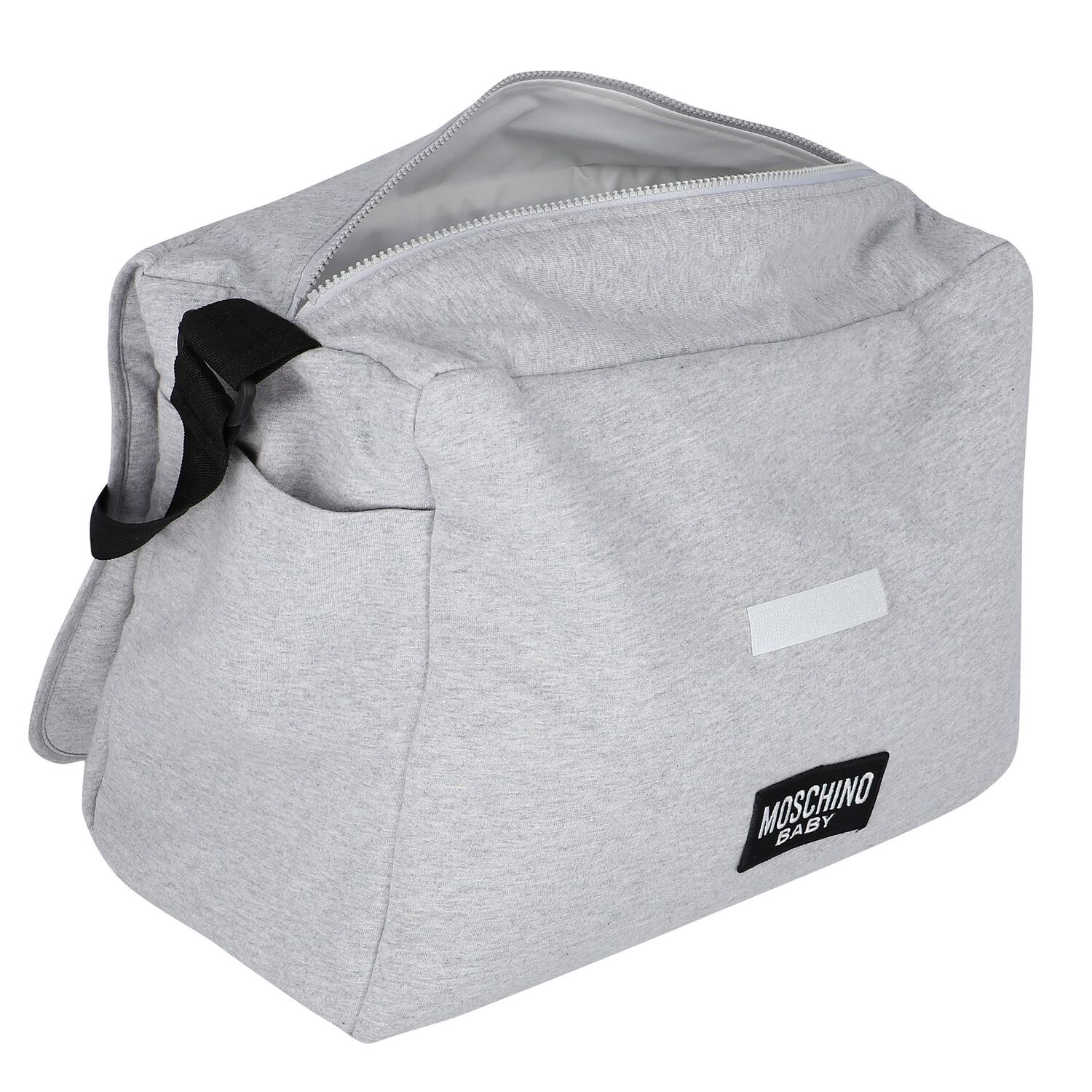 Grey Teddy Bear Logo Baby Changing Bag, 3, hi-res image number null