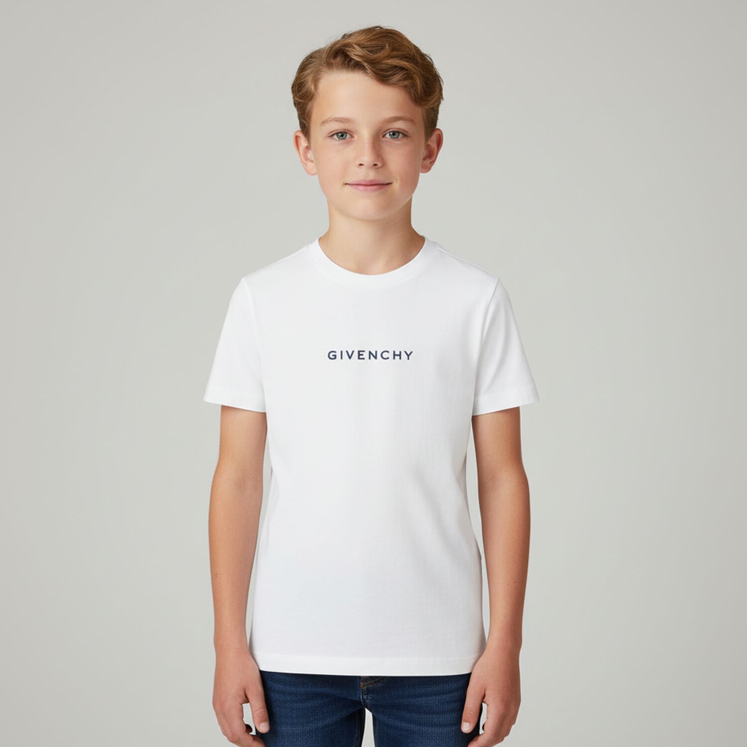 White Logo T-Shirt, 1, hi-res