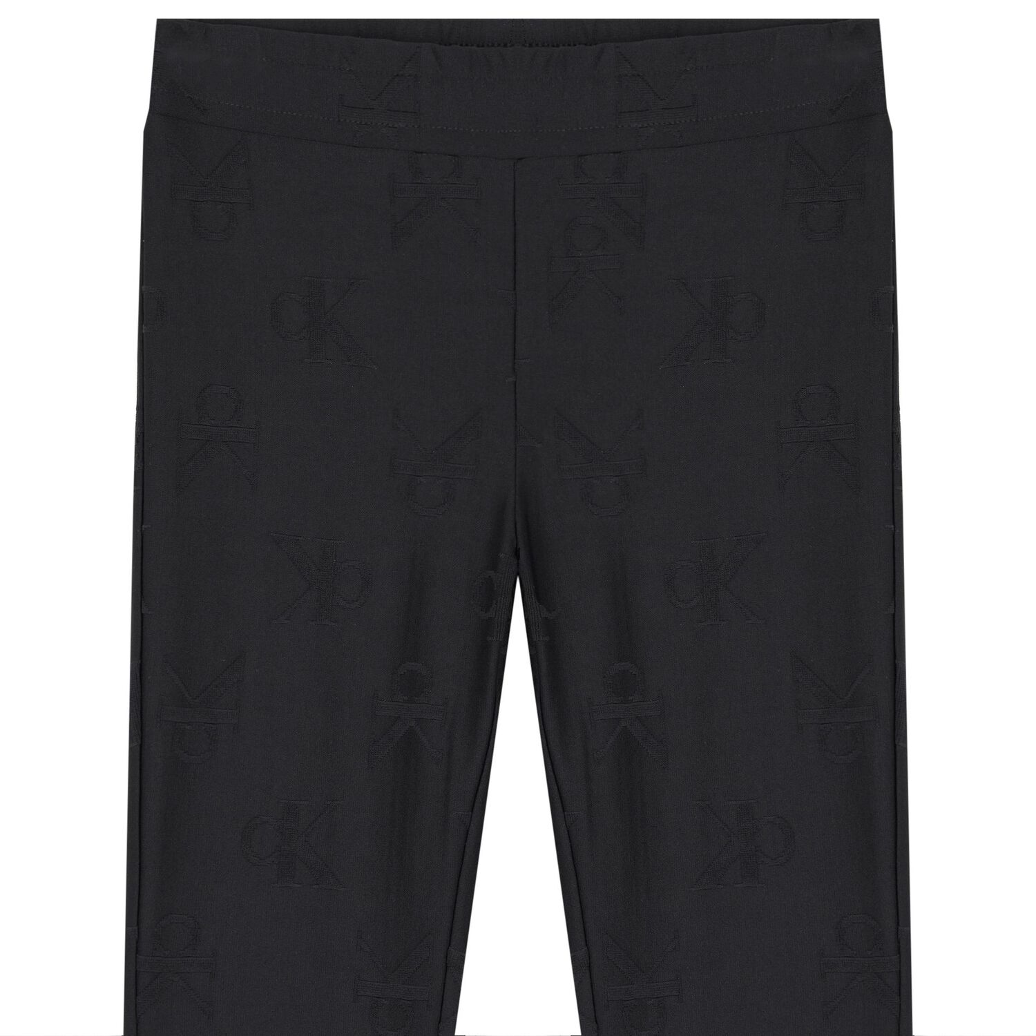 Girls Black Flared Leggings, 1, hi-res image number null