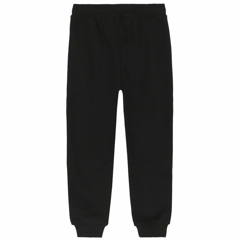 Black Teddy Logo Joggers, 1, hi-res image number null