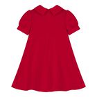 Baby Girls Red Logo Dress Set, 1, hi-res