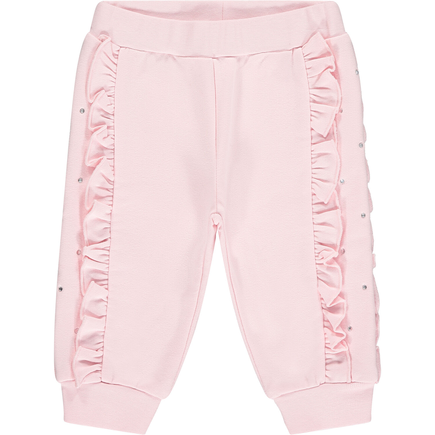 Baby Girls Pink Logo Tracksuit, 1, hi-res