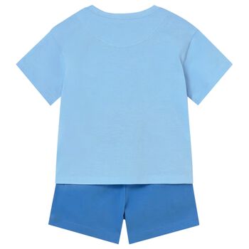 Younger Boys Blue Shorts Set