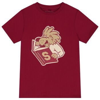 Boys Burgundy Lion T-Shirt