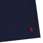 Boys Navy Logo Shorts, 1, hi-res