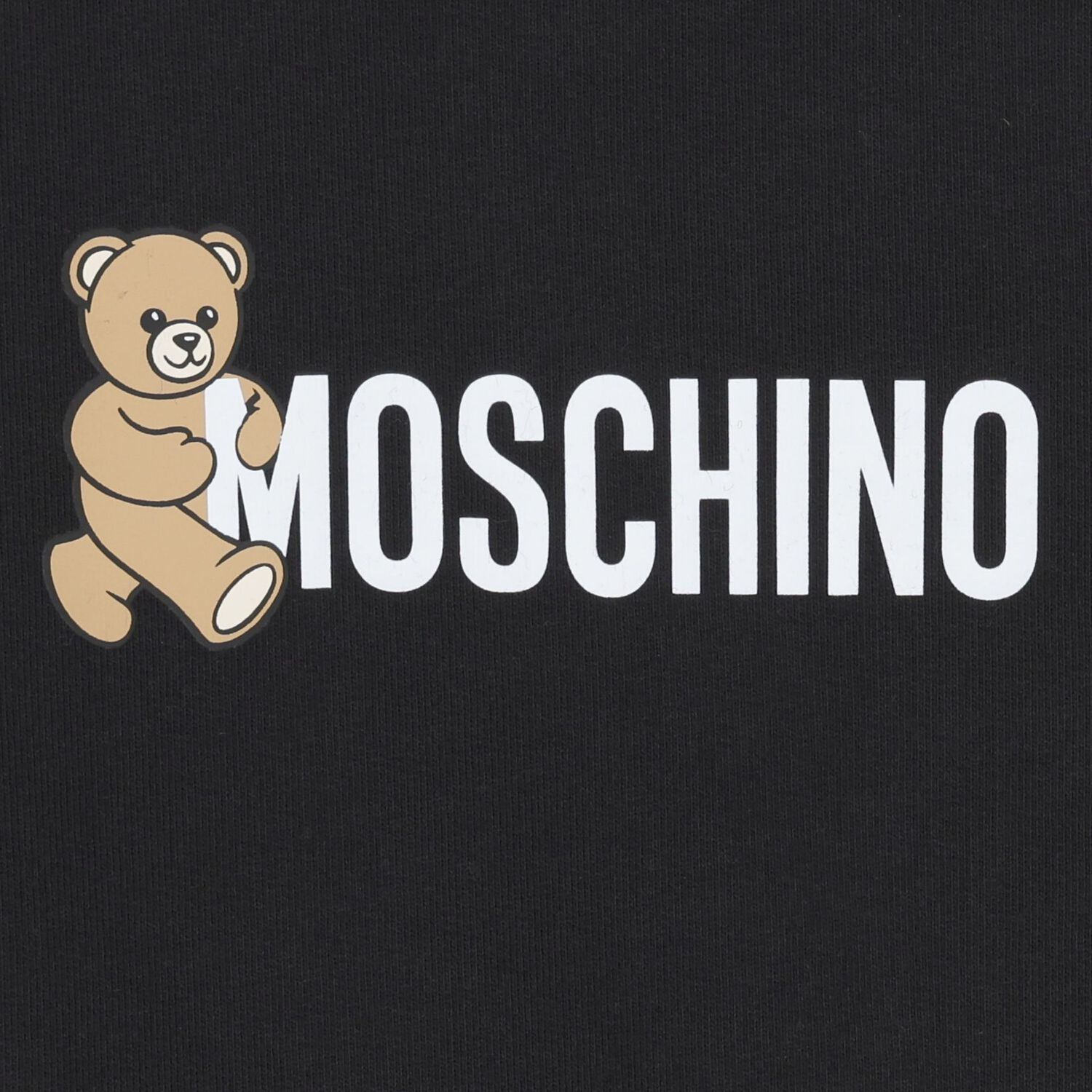 Younger Black Teddy Bear Logo Sweatshirt, 4, hi-res image number null