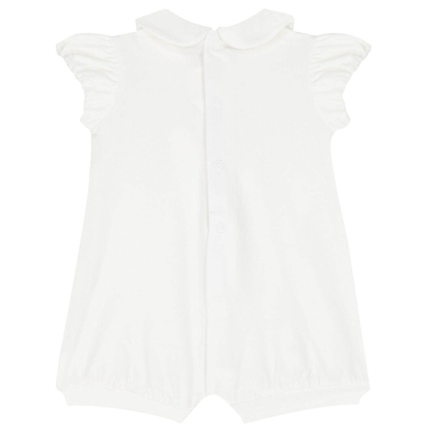 Baby Girls White & Pink Rompers ( 2-Pack ), 3, hi-res