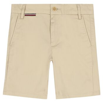 Boys Beige Chino Shorts