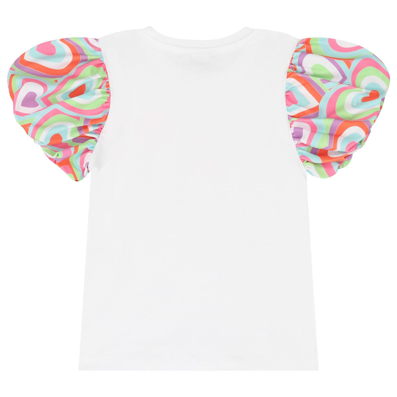 Girls Pink Cotton Sequin & Heart Skirt Set, 1, hi-res image number null