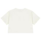Girls Ivory Logo T-Shirt, 1, hi-res