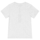 Boys Grey Logo T-Shirt, 1, hi-res