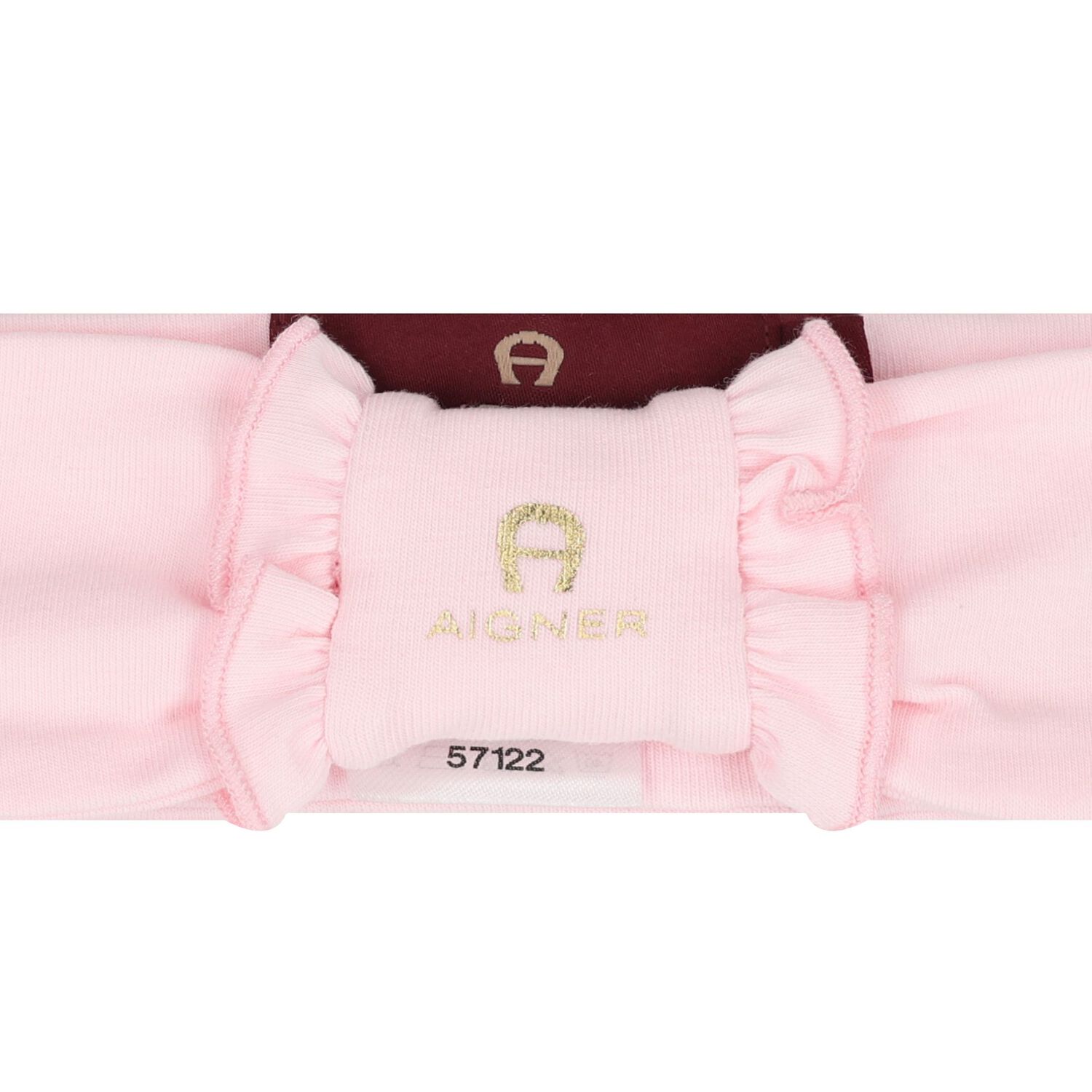 Baby Girls Pink Logo Headband, 2, hi-res