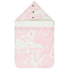 Pink & Ivory Geo Map Baby Nest, 1, hi-res
