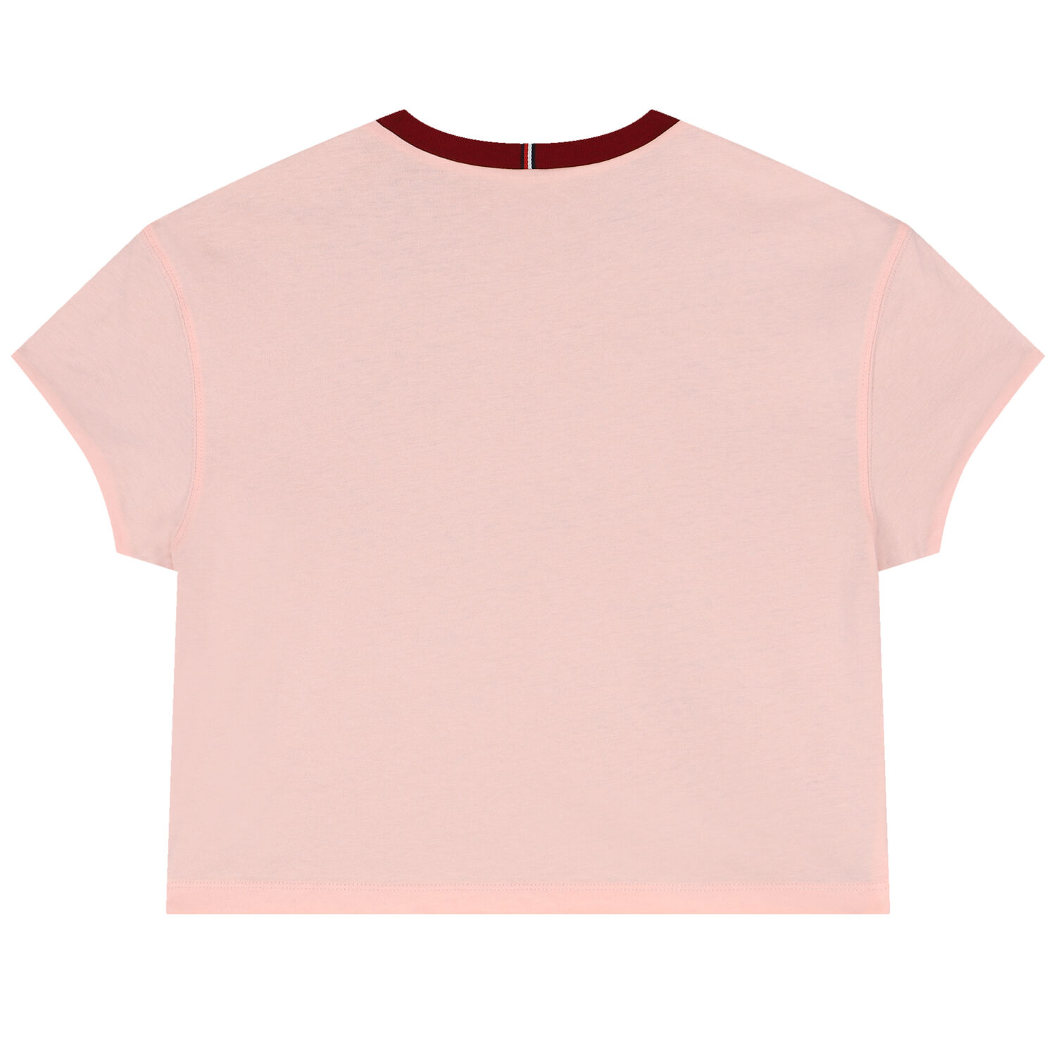 Girls Pink & Burgundy Reversible Logo T-Shirt, 1, hi-res