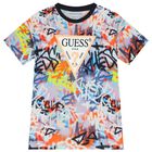 Grafitti Patterned Logo T-Shirt, 1, hi-res