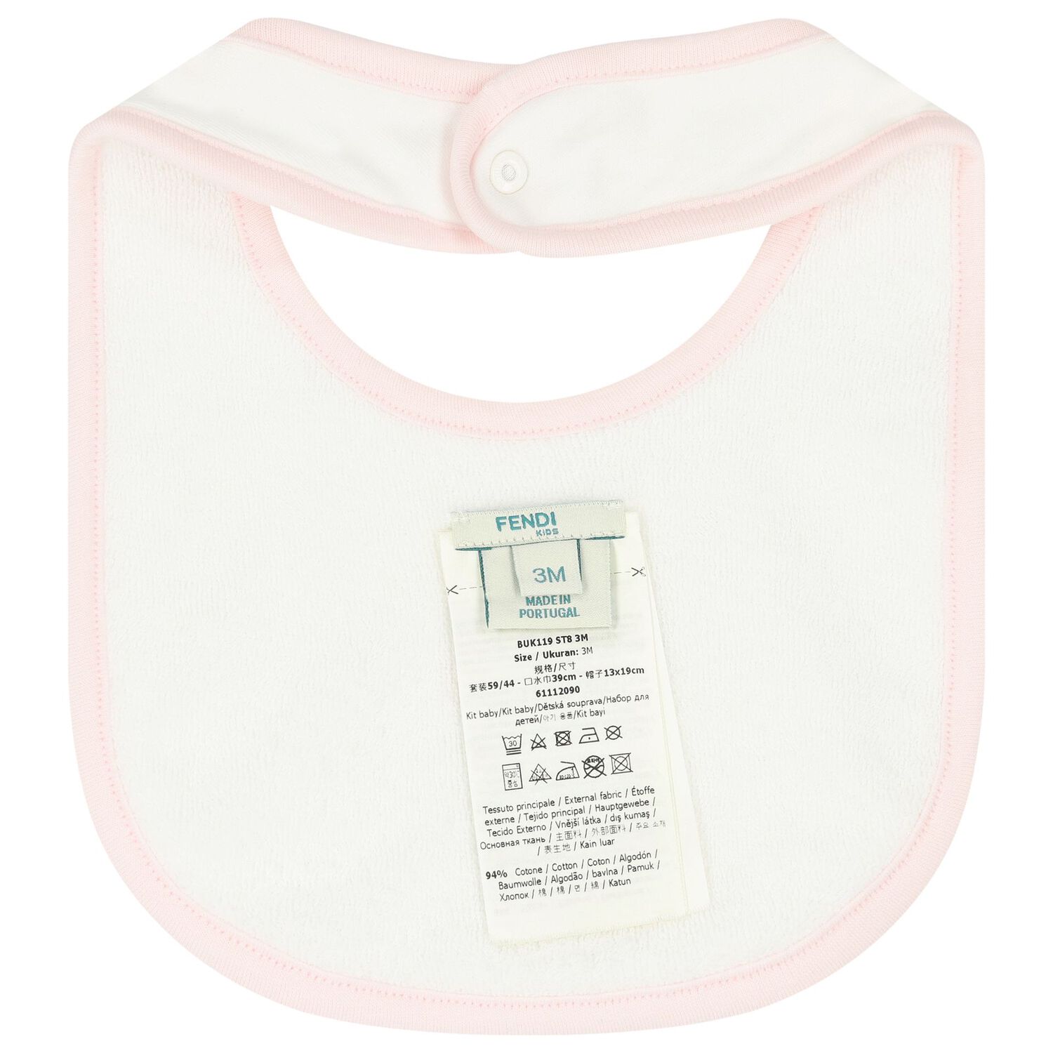 Baby Girls Pink Logo Babygrow Gift Set, 1, hi-res image number null