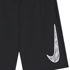 Boys Black Logo Shorts, 2, hi-res