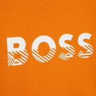 Boys Orange Logo T-Shirt, 5, hi-res