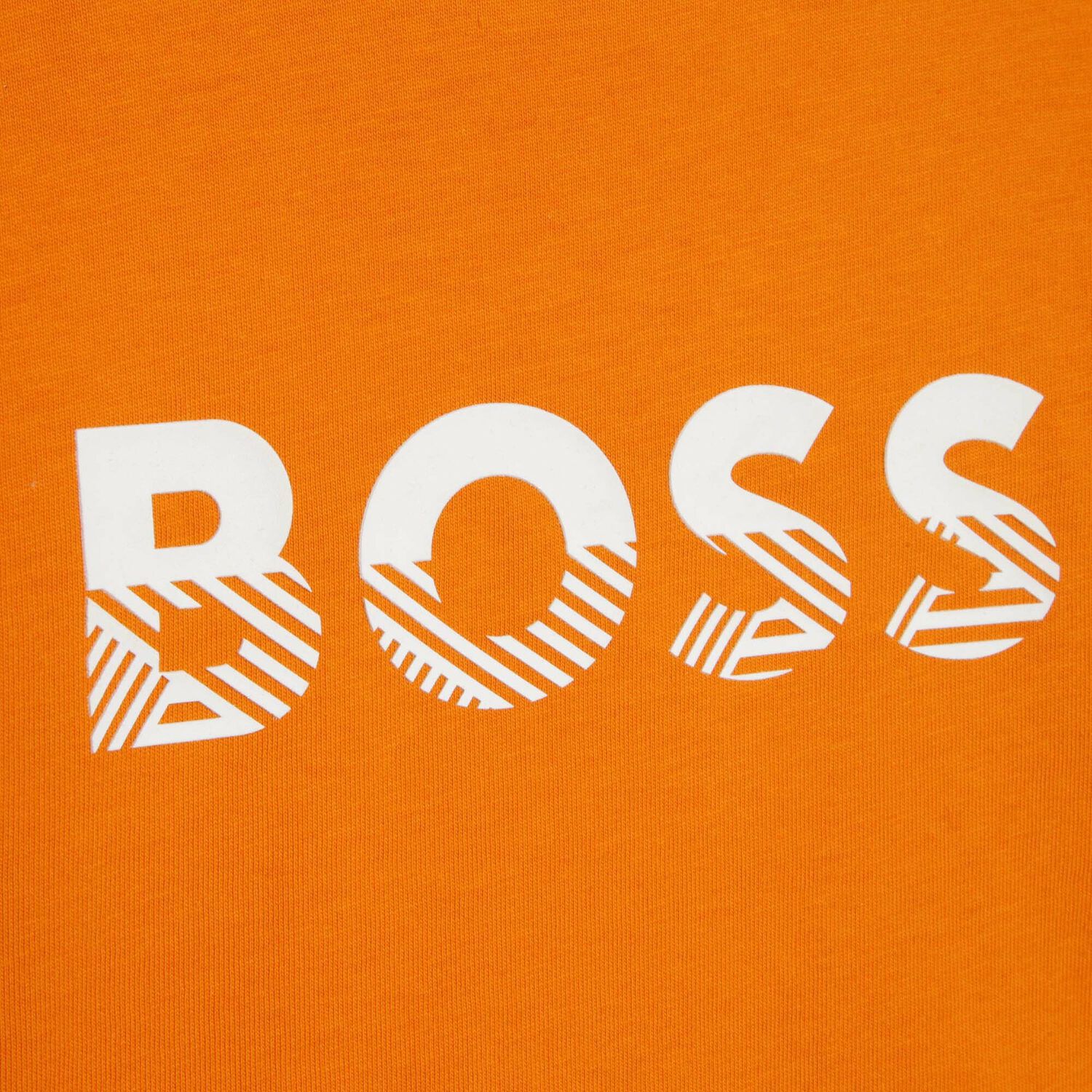 Boys Orange Logo T-Shirt, 5, hi-res