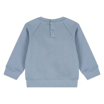 Younger Boys Blue Horse Logo Sweatshirt