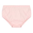 Baby Girls Pink Glitters Tulle Dress Set, 1, hi-res