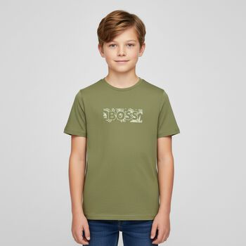 Boys Green Logo T-Shirt