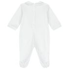 Baby Girls White & Pink Rose Babygrow Gift Set, 1, hi-res