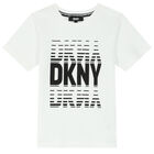 Boys White Logo T-Shirt, 1, hi-res