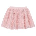 Girls Pink Tulle Skirt, 1, hi-res