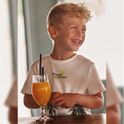 Boys Ivory & Green Palm Tree Shorts Set, 2, hi-res