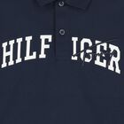 Boys Navy Blue Logo Polo Shirt, 1, hi-res