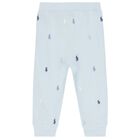 Baby Boys Blue Logo Tracksuit, 1, hi-res