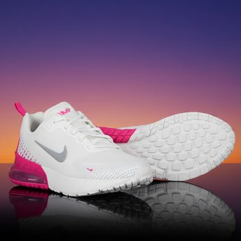 Girls White & Pink Air Max Phoenix Trainers
