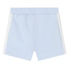 Baby Boys Blue Logo Shorts Set, 1, hi-res