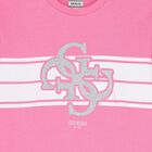 Girls Pink Logo Sweatshirt Dress, 1, hi-res