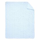 Baby Boys Blue Plush Blanket, 1, hi-res