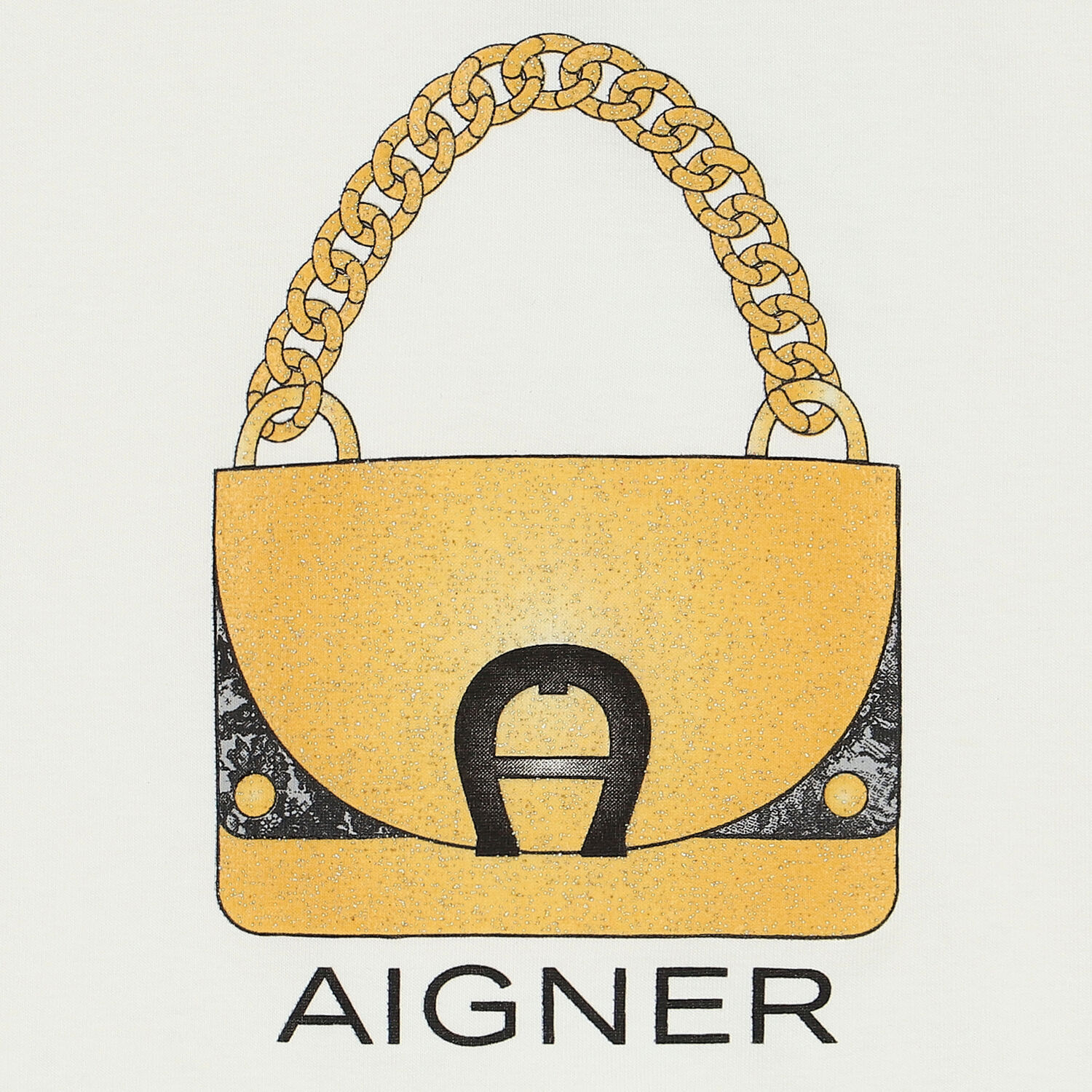 Girls Ivory Logo Bag T-Shirt, 1, hi-res image number null