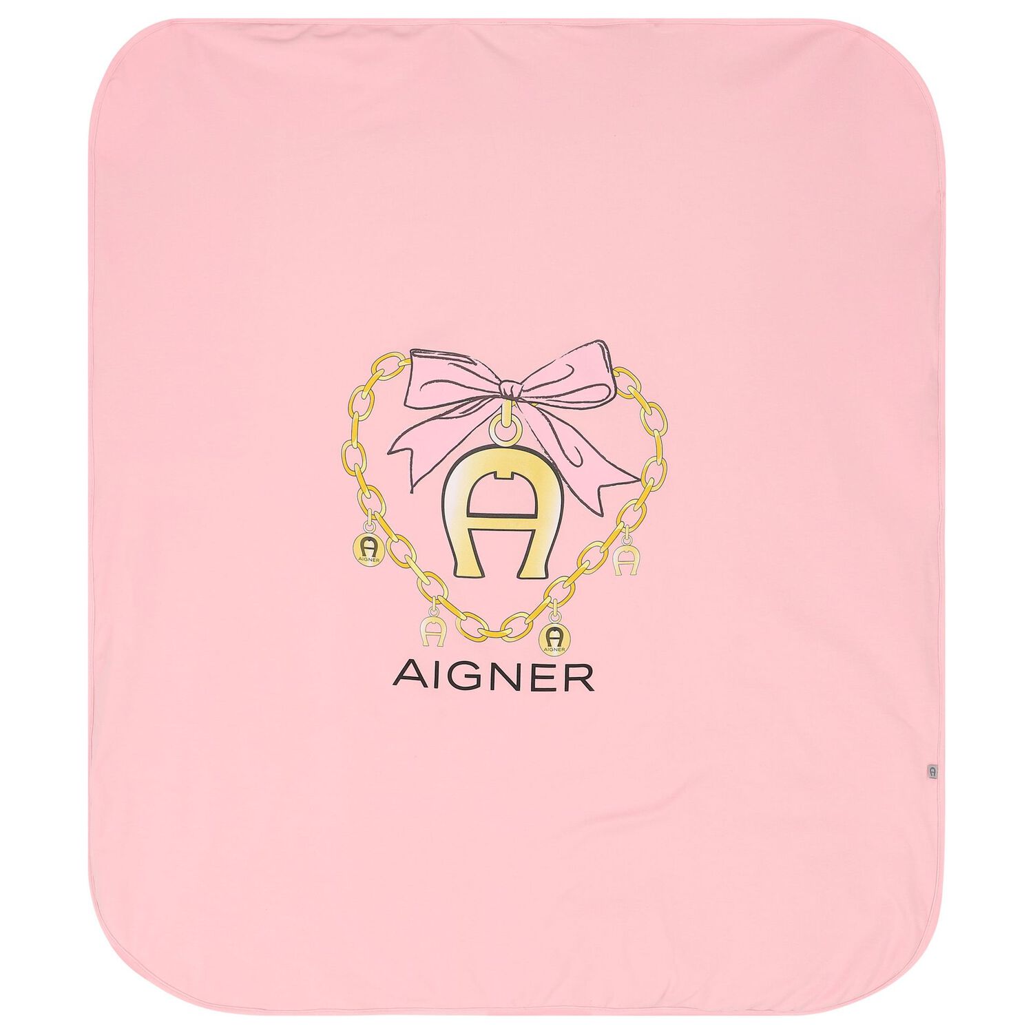 Baby Girls Pink Logo Baby Set, 1, hi-res