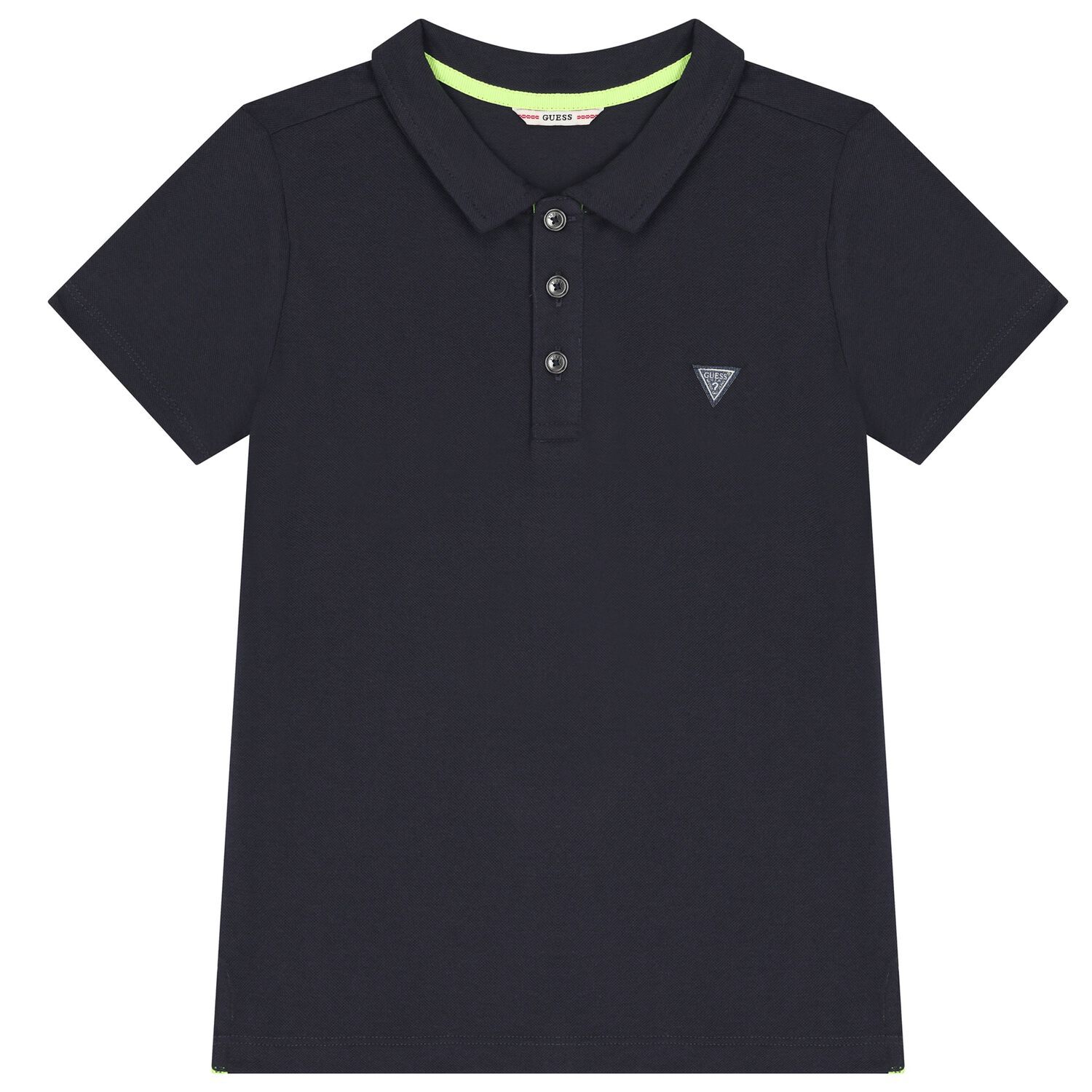 Boys Navy Blue Logo Polo Shirt, 1, hi-res image number null