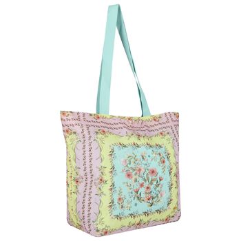 Girls Multi-Coloured Floral Tote Bag