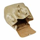 Girls Gold Logo Backpack, 1, hi-res