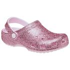 Girls Pink Glitter Classic Clogs Sandals , 1, hi-res